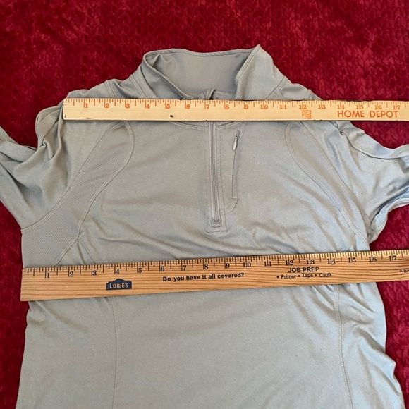 Rei Co-op Women's Lightweight Base Layer Half-Zip Top Gray M - Picture 5 of 16